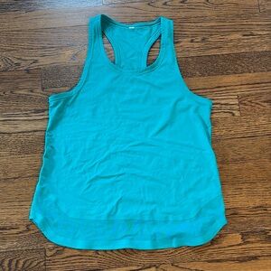 Lululemon Women's Teal racerback Tank Top, 4, active, basic